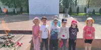 Память жива: воспитанники детского сада почтили память жертв фашизма