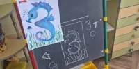 Почему и как мы рисовали морского конька: волшебство в ладошках наших малышей